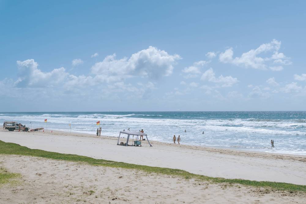 The surf beach