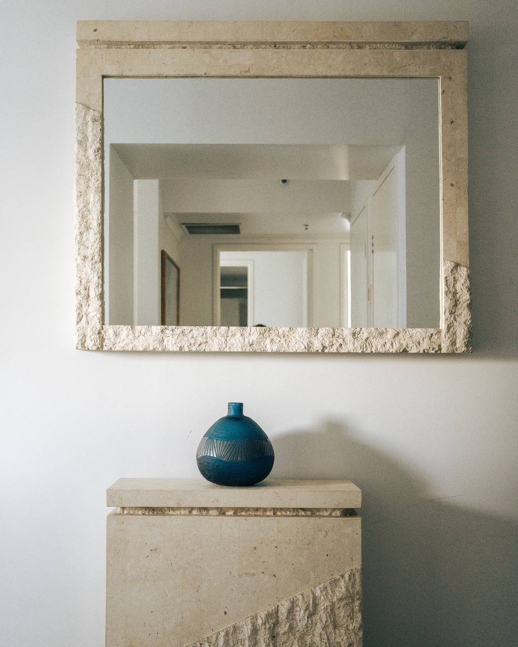Interior detail – vase and mirror